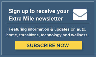 Sign up for the Extra Mile Newsletter