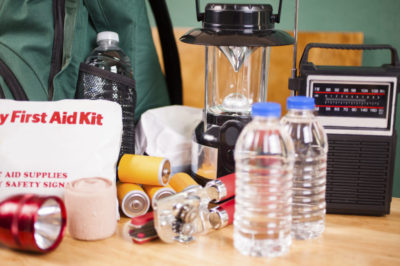 Emergency kit for wildfire preparation