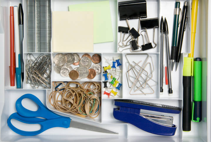 Contents of an Office Drawer