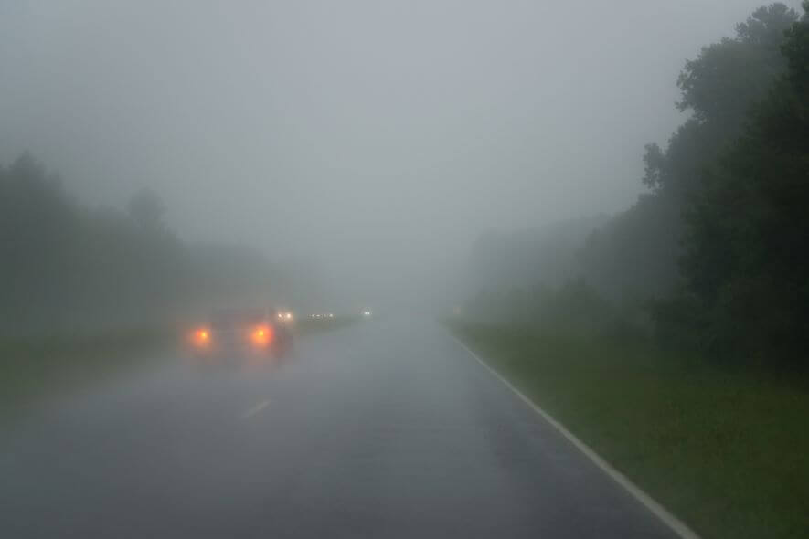 driving in fog