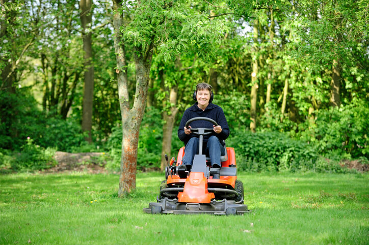 Equipment Breakdown Riding Mower