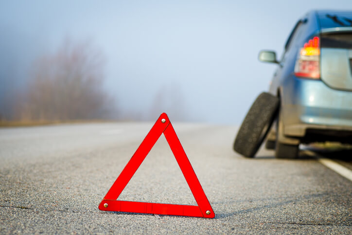 Roadside Breakdown Traffic Flare