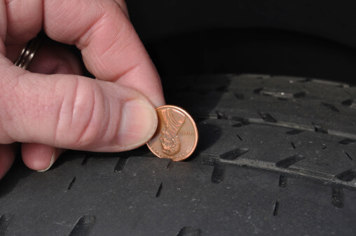 Tire Tread Penny Test