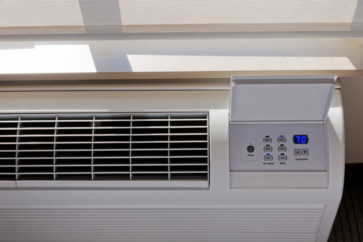 Wall Air Conditioner In Home For Summer