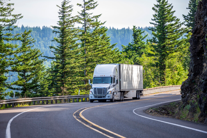 Safe Driving Near Semi Trucks