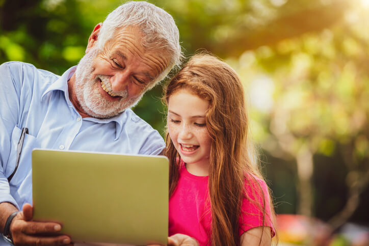 Tips for learning with your grandchild