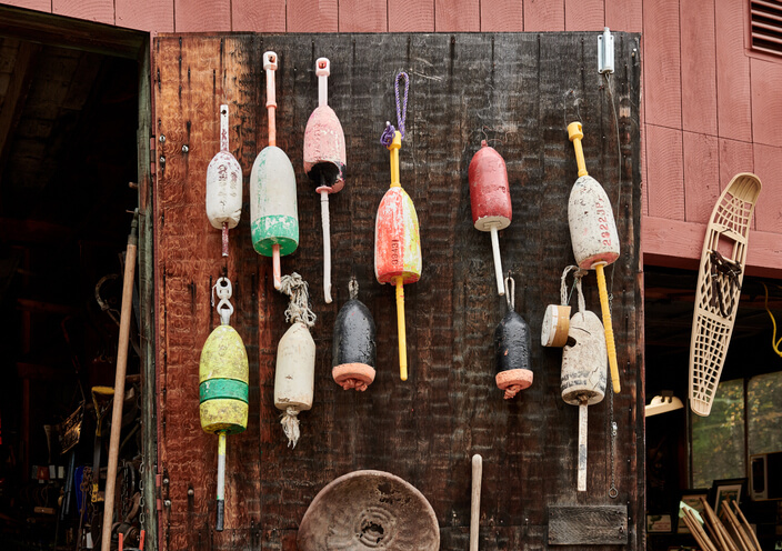 Antique shops in Maine