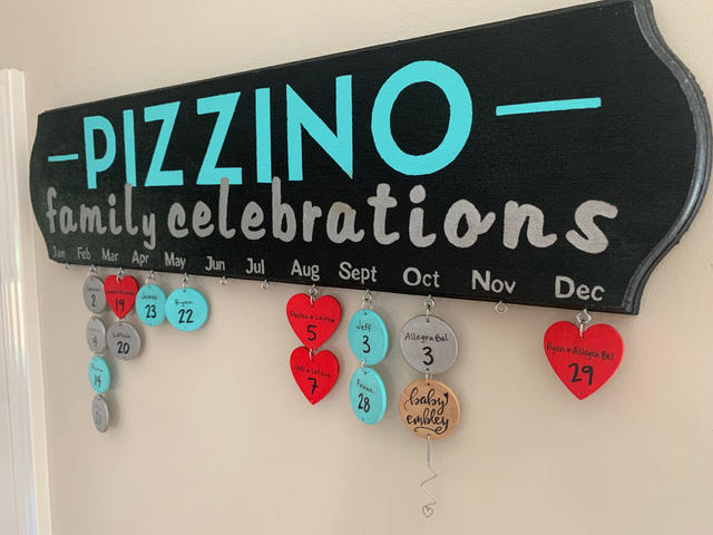 Pizzino Family Plaque