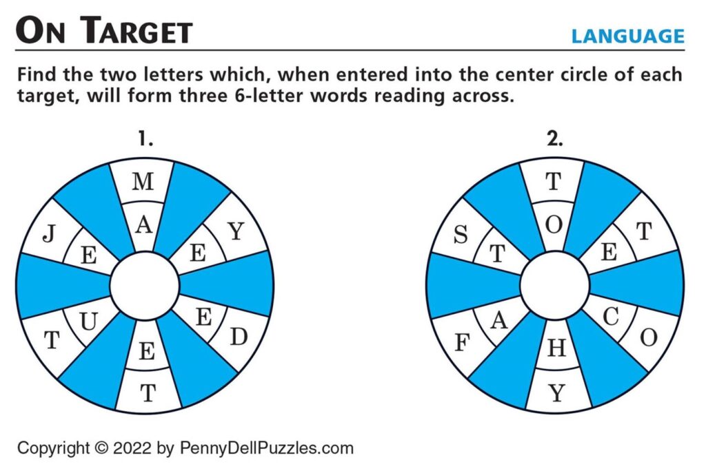 on target puzzle