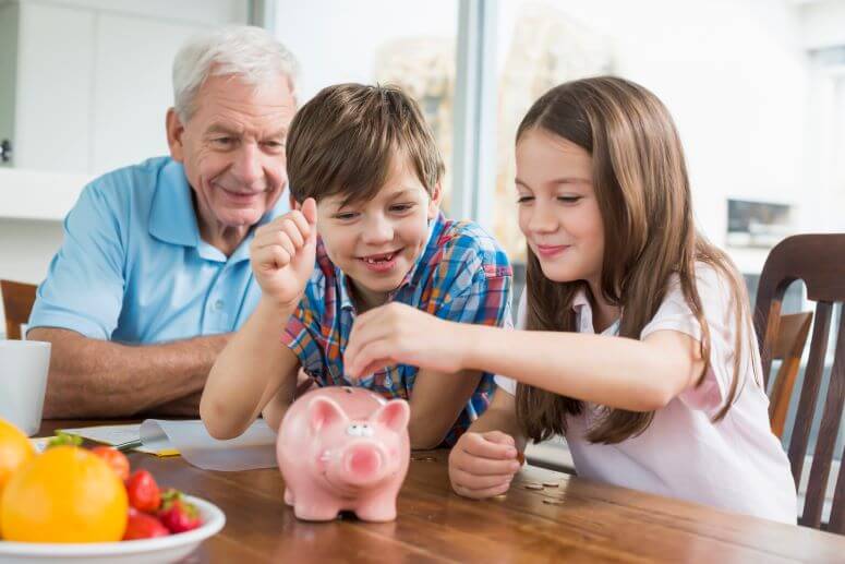 grandchildren finances